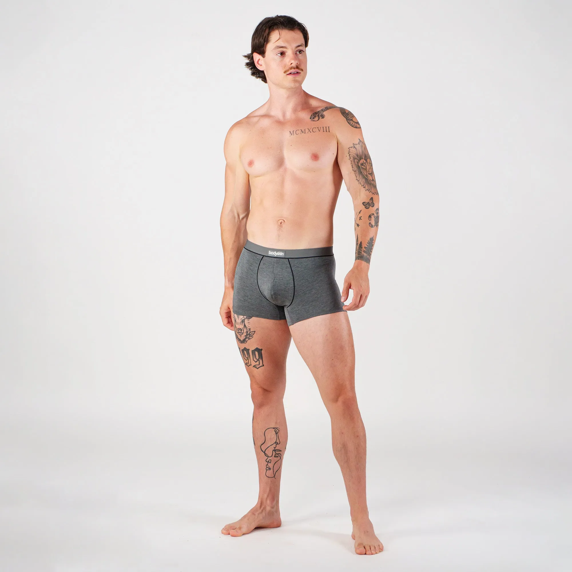 Boxer court Daily : Gris mix