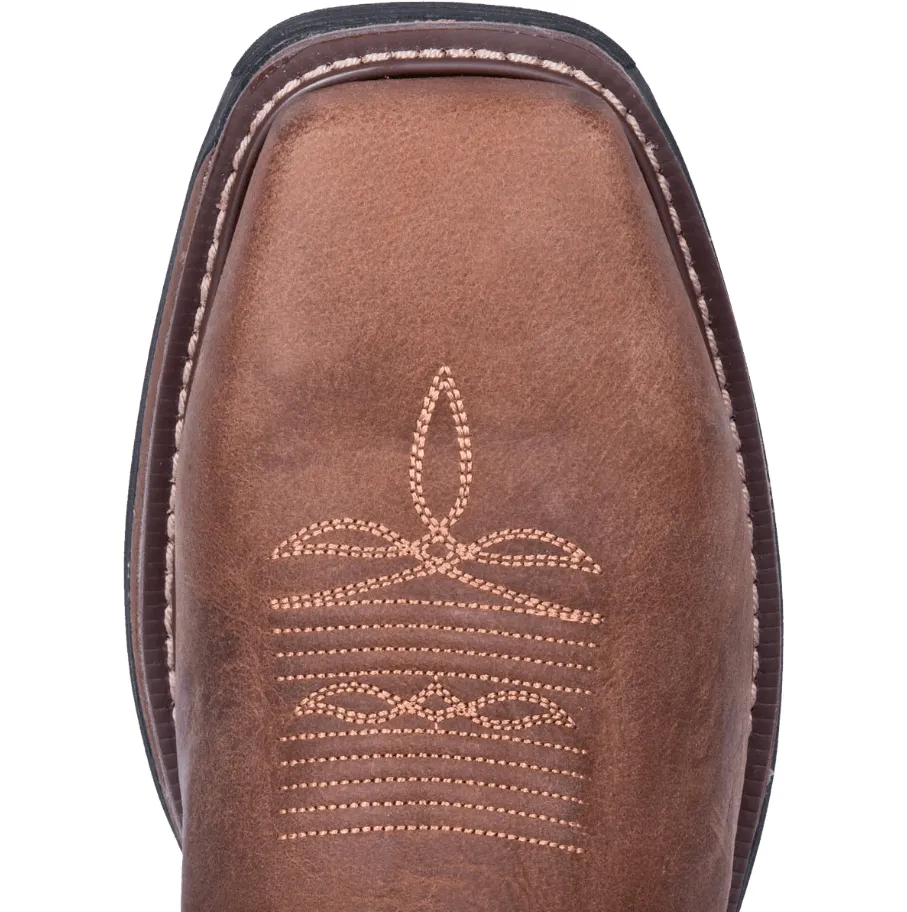 Dan Post Men's Storms Eye Brown Waterproof Work Boots DP56414