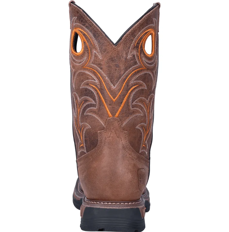 Dan Post Men's Storms Eye Brown Waterproof Work Boots DP56414