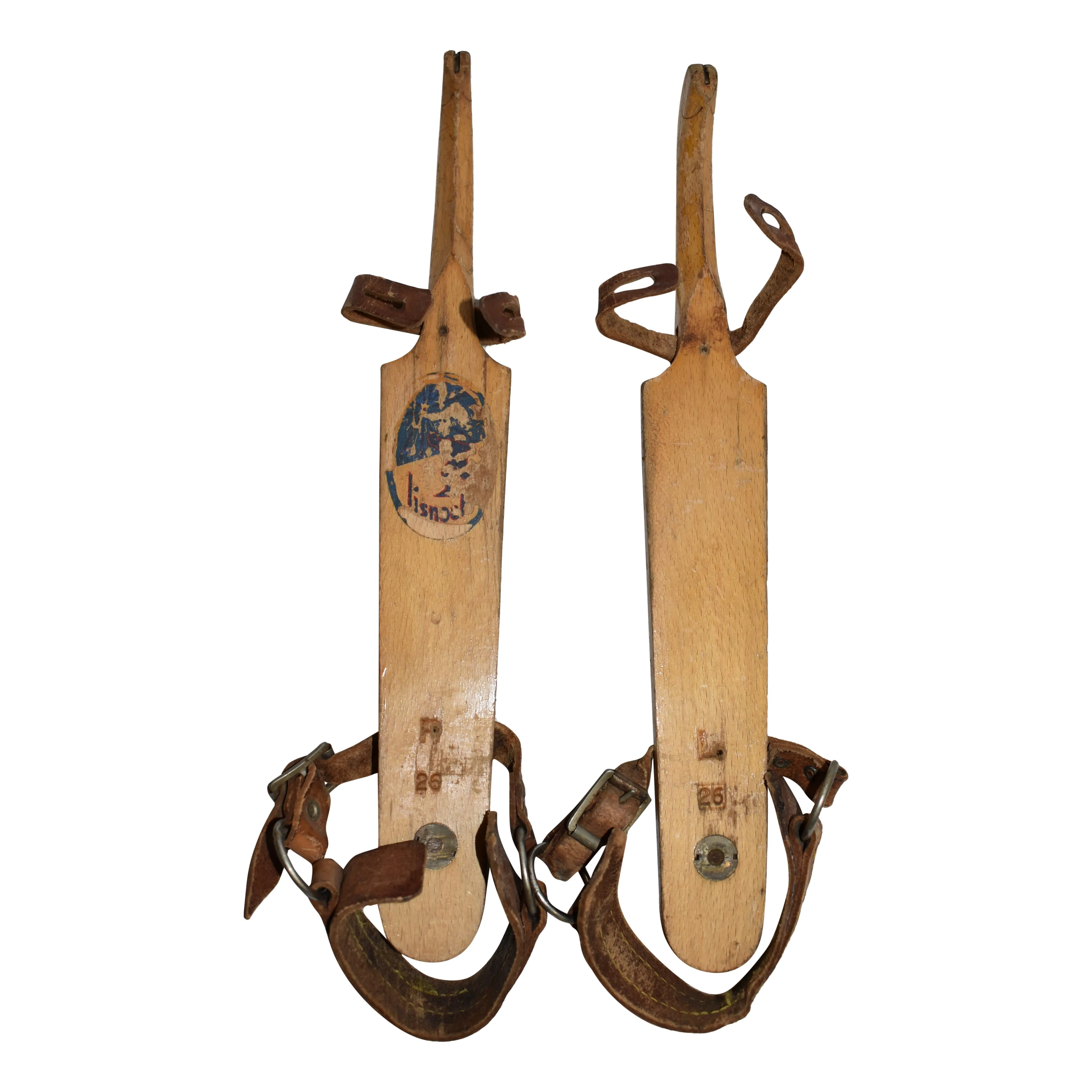 Dutch Wooden Ice Skates