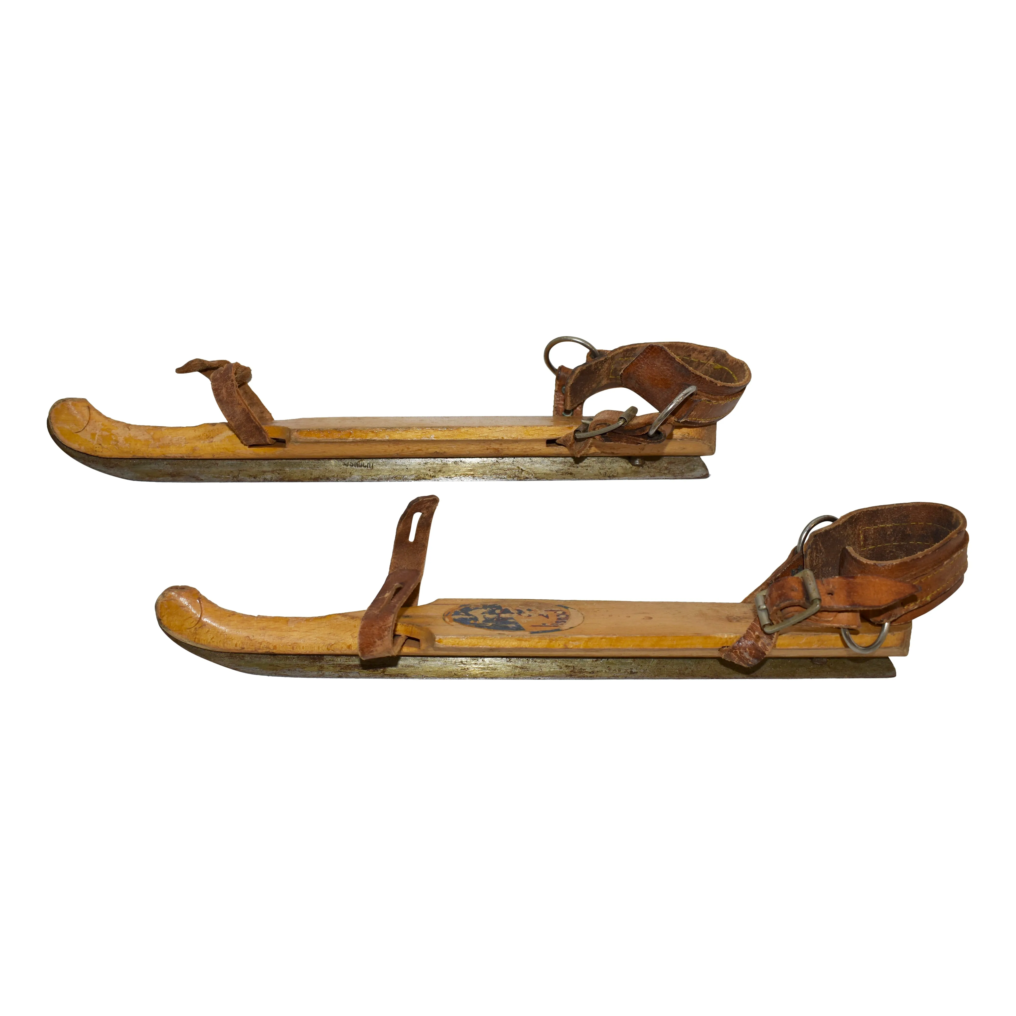 Dutch Wooden Ice Skates