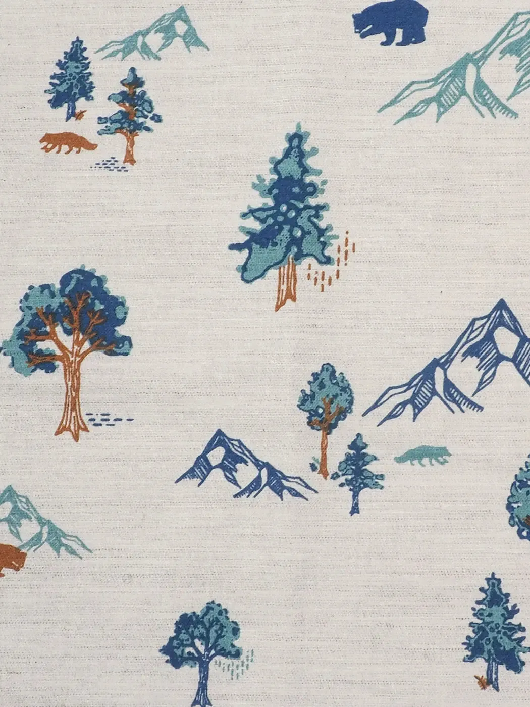 Hemp & Orgainc Cotton & Yak Light Weight Fabric ( GH102C219J / GH102C219R Print )