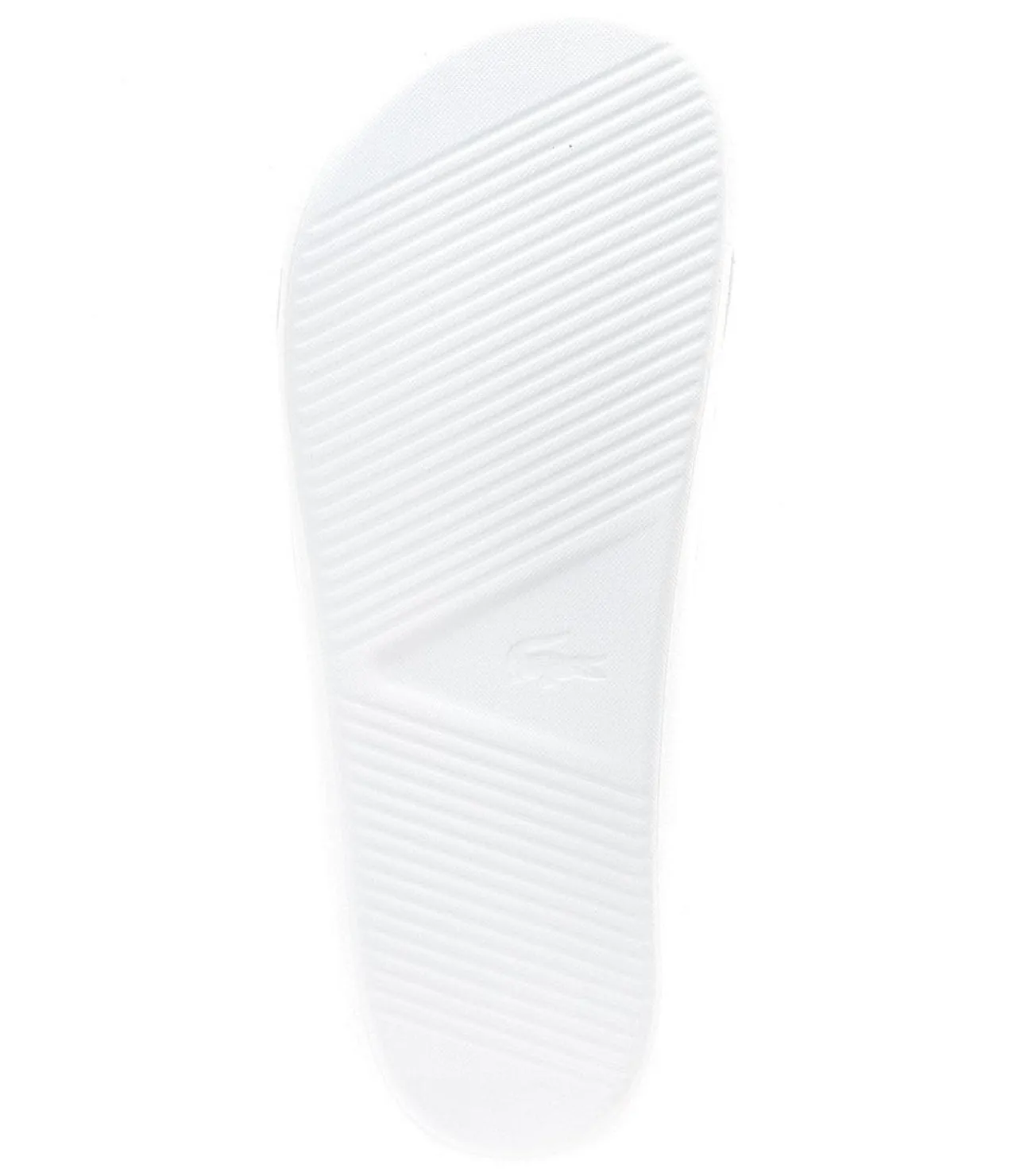 LACOSTE BIG GATOR SLIDES MENS - WHITE