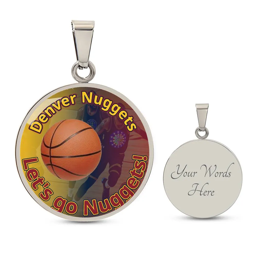 Let's go Nuggets! Necklace