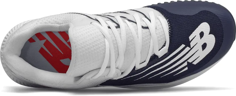 New Balance FuelCell 4040 v6 Turf Trainer (Navy with White): T4040TN6