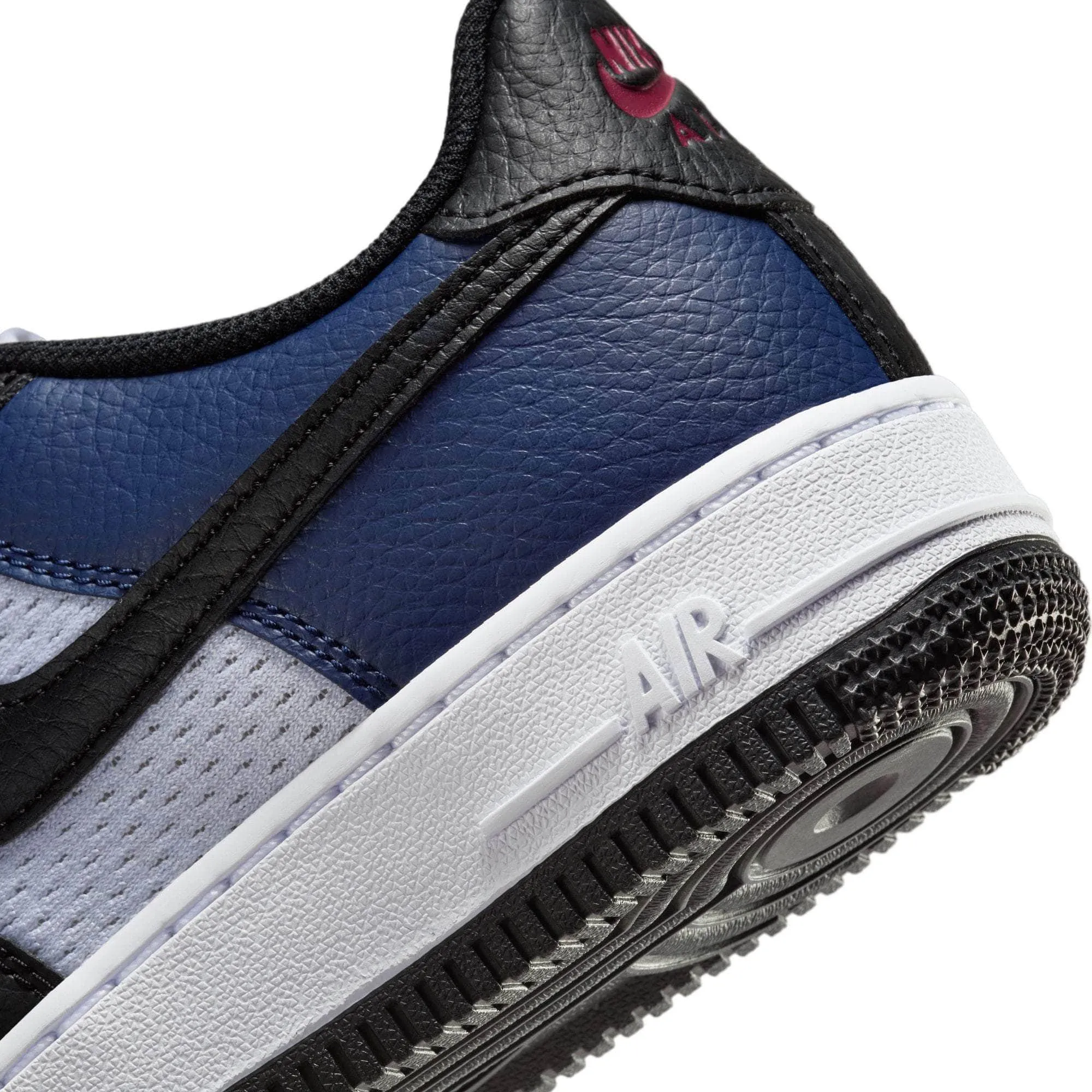 Nike Air Force 1 Low "Midnight Navy Black" - Boy's GS