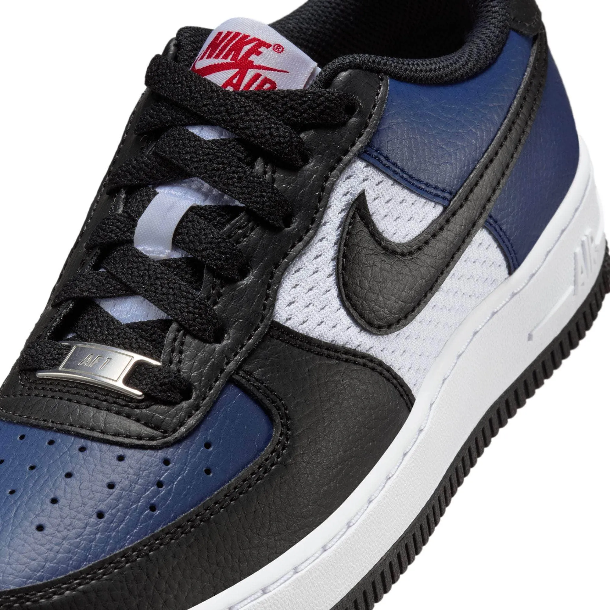Nike Air Force 1 Low "Midnight Navy Black" - Boy's GS