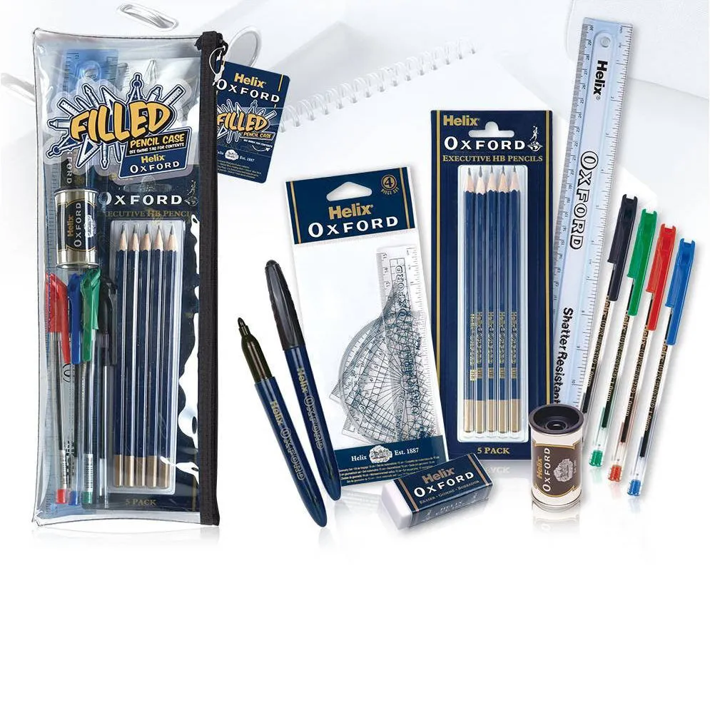 Oxford Filled Pencil Case