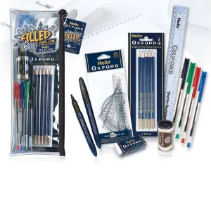 Oxford Filled Pencil Case