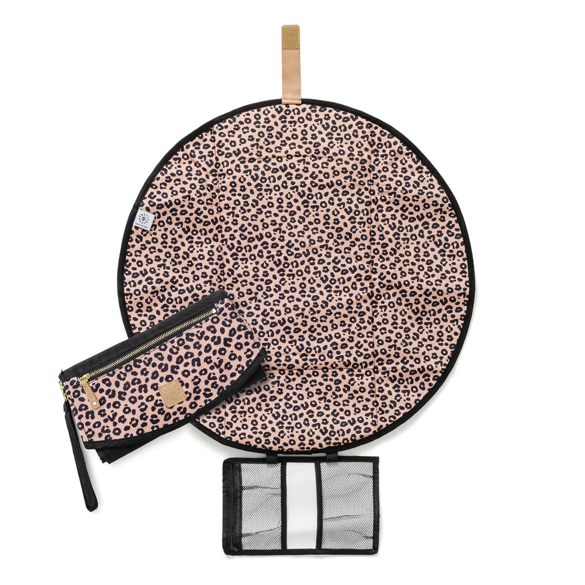 Pretty Brave 'The Roundabout' Change Mat / Clutch - Leopard