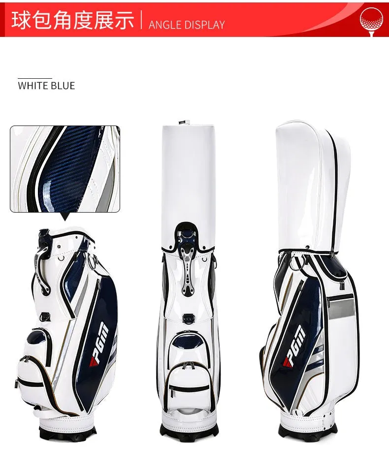 PU Leather Golf Staff Bag
