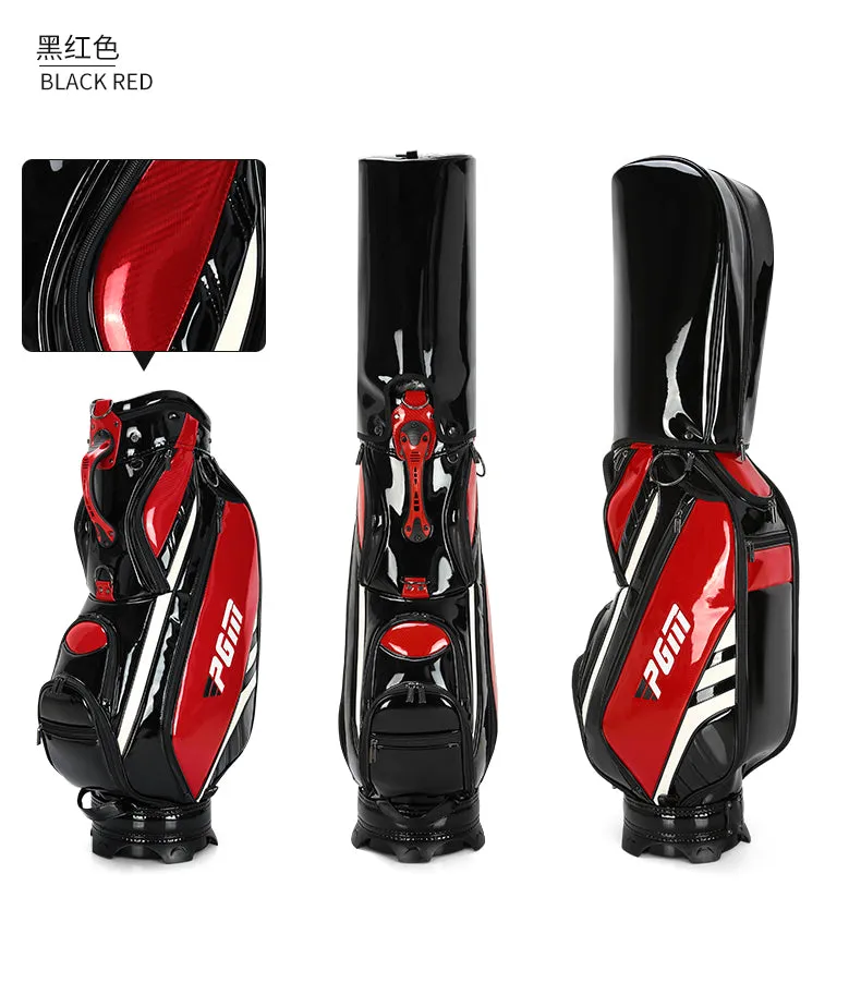 PU Leather Golf Staff Bag