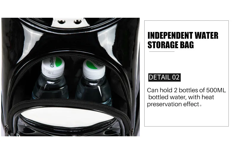 PU Leather Golf Staff Bag