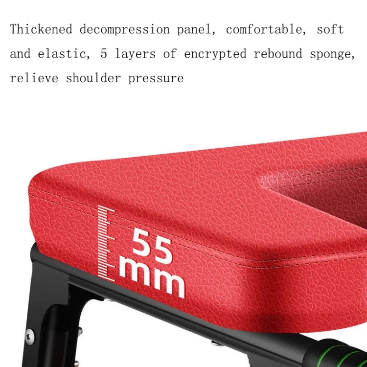Yoga Handstand Assist Chair Folded Red